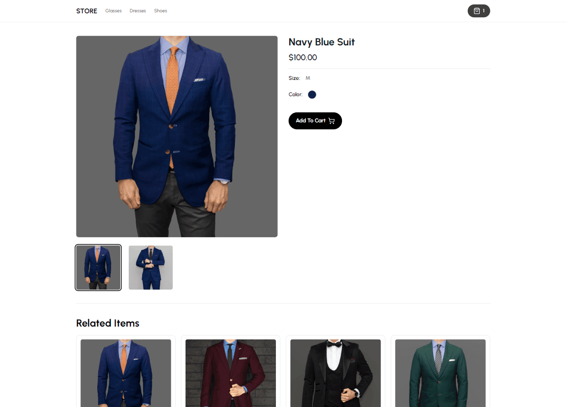 eCommerce Store Website